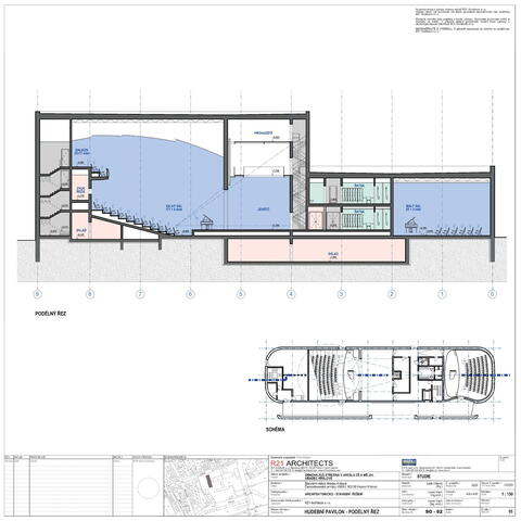 Rekonstrukce a novostavba pavilonů ZUŠ Střezina Hradec Králové