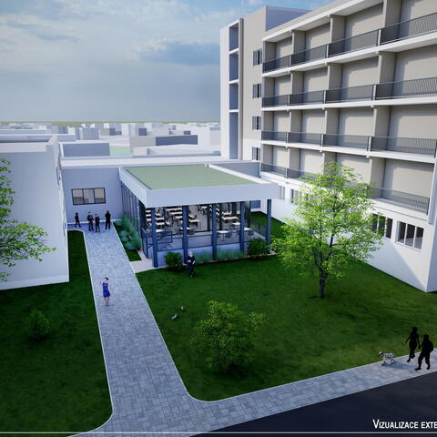 Rekonstrukce a přístavba jídelny u objektu Domova mládeže Vysoké Mýto