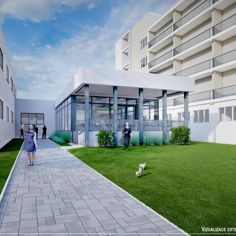 Rekonstrukce a přístavba jídelny u objektu Domova mládeže Vysoké Mýto