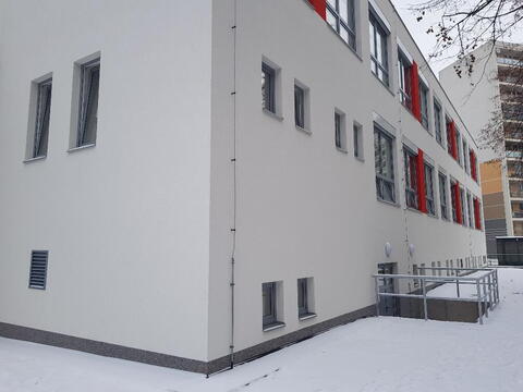 Rekonstruovaný pavilon Základní umělecké školy Střezina