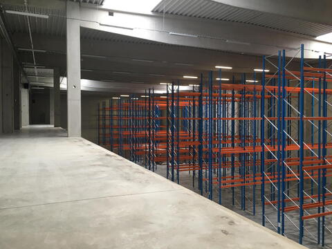 Logistické centrum Šmídl Vysoké Mýto nová skladová hala